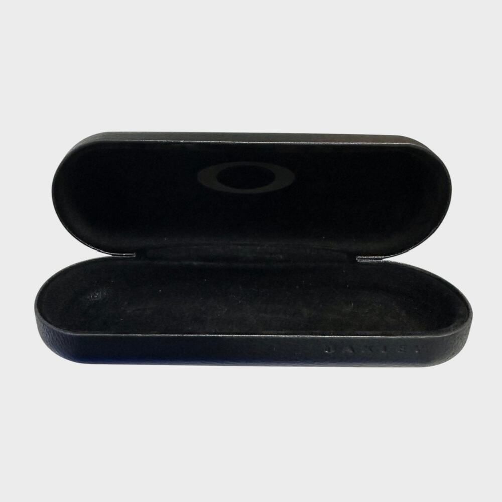 Oakley Black Hard Case Eyeglasses Sunglasses Case Lined Black Fabric